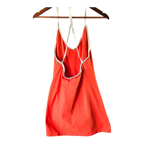 Urban Outfitters Red Sporty Athletic Tennis Mini Slip Dress Size Small P - Picture 2 of 6